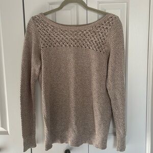 Loft cream sweater